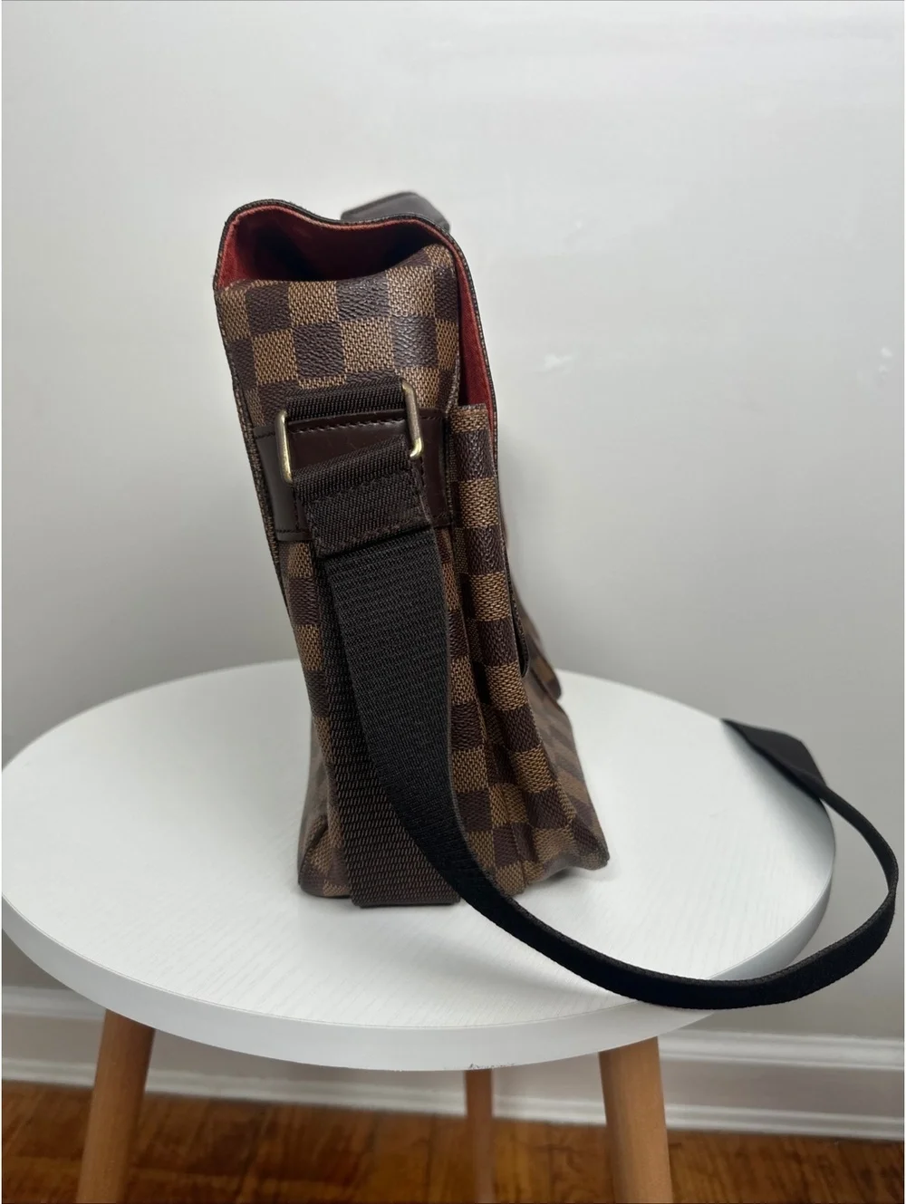 Louis Vuitton Broadway Messenger Bag Damier Ebene Canvas
